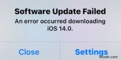 Giải pháp đã được chứng minh:Cập nhật phần mềm iOS 15, 14 không thành công hoặc bị kẹt 