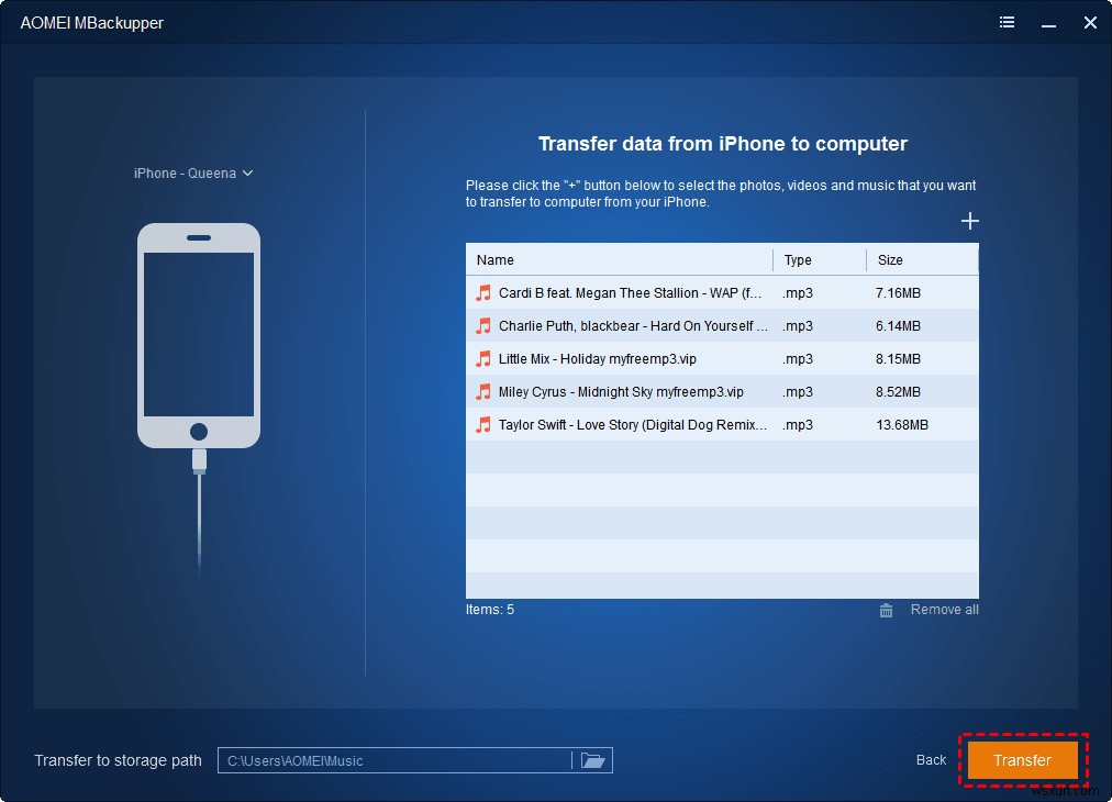 Làm thế nào để chuyển nhạc từ iPhone sang iTunes trong Windows 10? 