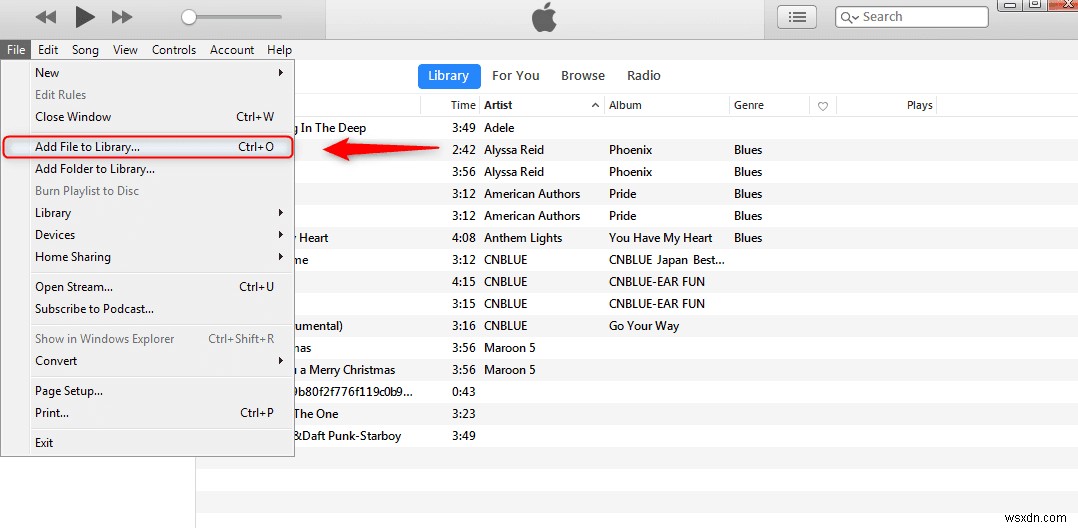 Làm thế nào để chuyển nhạc từ ổ cứng gắn ngoài sang iTunes? 