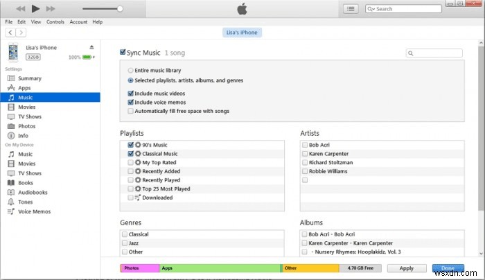 Tất cả về quản lý nhiều thiết bị với một thư viện iTunes 