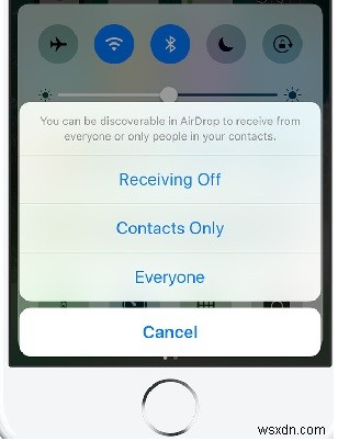 Cách Airdrop từ iPhone sang Mac 