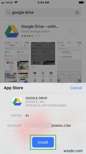 Cách tải ảnh từ Google Drive xuống iPhone 