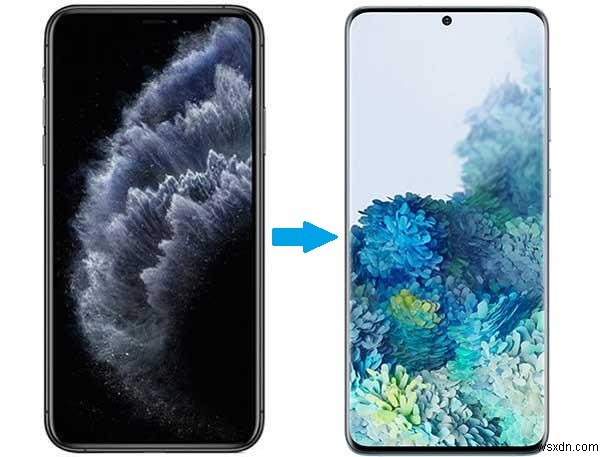 4 phương pháp đã xác minh để chuyển ảnh từ iPhone sang Samsung S20 