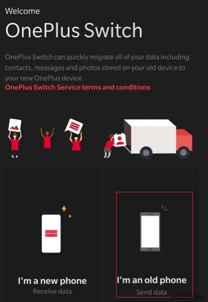 Làm thế nào để chuyển dữ liệu từ OnePlus sang OnePlus? 