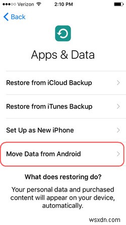 2 cách dễ dàng giúp bạn chuyển dữ liệu từ HTC sang iPhone 