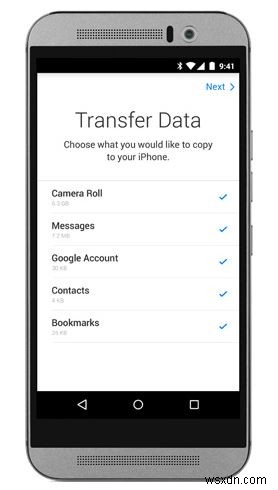 Cách chuyển dữ liệu từ LG sang iPhone - một cách an toàn 
