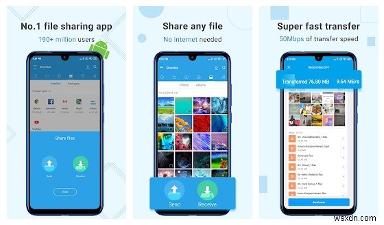 6 ứng dụng / phần mềm truyền dữ liệu hàng đầu của Xiaomi bạn cần 