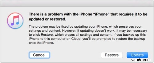 Làm thế nào để khắc phục sự cố không khôi phục iPhone 