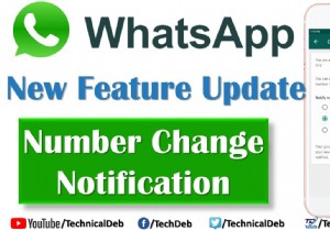 Làm thế nào để thay đổi số WhatsApp mà không cần thông báo danh bạ? 