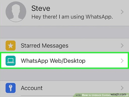 Cách mở khóa ai đó hoặc cuộc trò chuyện trên WhatsApp 