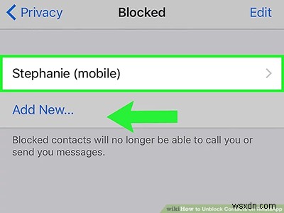 Cách mở khóa ai đó hoặc cuộc trò chuyện trên WhatsApp 