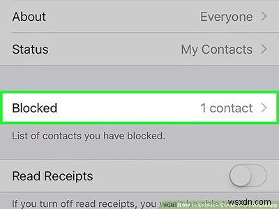 Cách mở khóa ai đó hoặc cuộc trò chuyện trên WhatsApp 