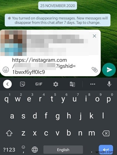 Chia sẻ liên kết Instagram trên WhatsApp:Mọi giải pháp khả thi 
