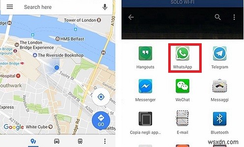 Cách gửi vị trí trên WhatsApp [Android và iOS] 