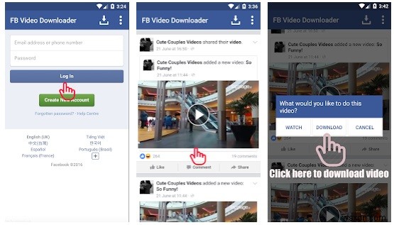 Chia sẻ video Facebook trên WhatsApp:Giải pháp iPhone và Android 