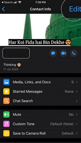 Cách xóa danh bạ bị chặn trên WhatsApp 