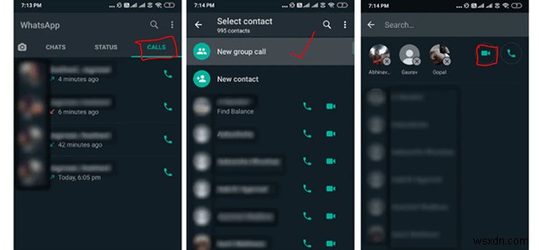 Làm thế nào để thực hiện một cuộc gọi điện video trên WhatsApp? 