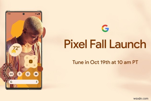 Cách xem sự kiện trên Google Pixel 6 vào Thứ Ba 