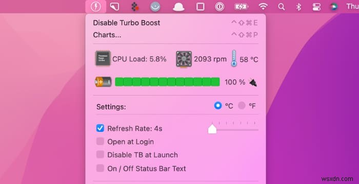 Cách bật hoặc tắt Turbo Boost trên máy Mac của bạn 