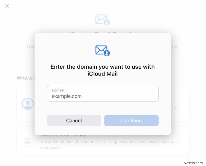 Cách sử dụng miền email tùy chỉnh với iCloud Mail 