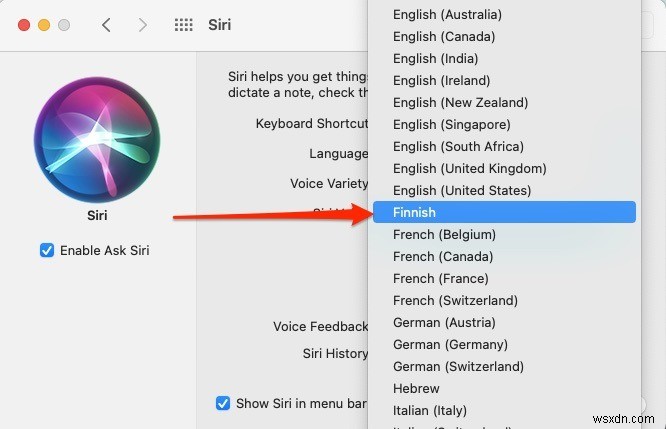 Cách thay đổi giọng nói và ngôn ngữ Siri trên Mac và iPhone 