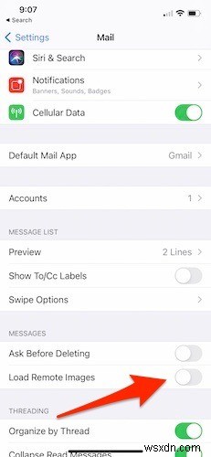 Cách chặn điểm ảnh theo dõi trong Apple Mail 