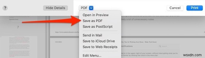 Cách trích xuất một trang từ tài liệu PDF trên máy Mac của bạn 