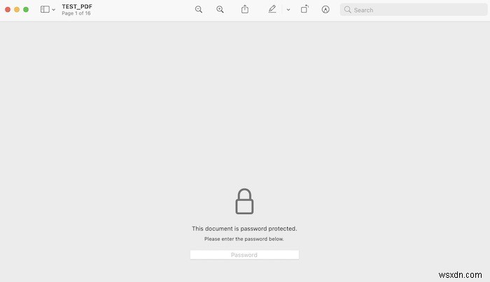 Cách xóa mật khẩu khỏi tệp PDF trên máy Mac của bạn 