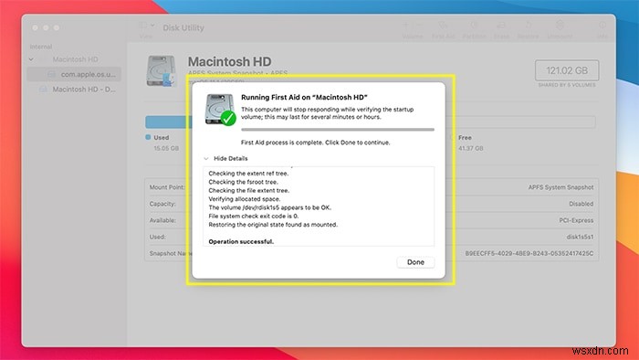 Cách sửa quyền đối với đĩa trên Mac 