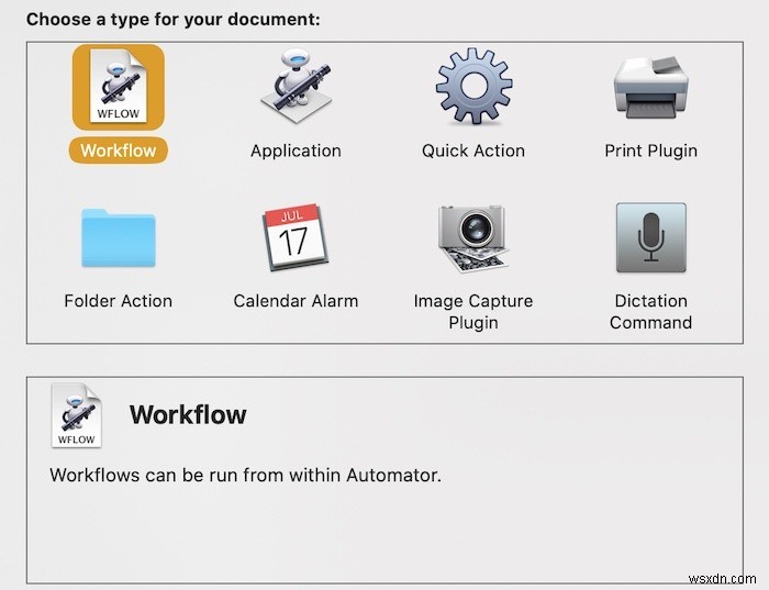 Cách sử dụng Automator trong macOS 