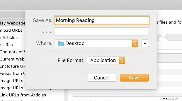 Cách sử dụng Automator trong macOS 