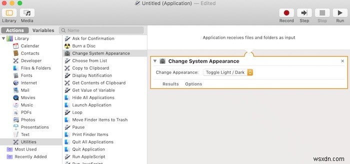 Cách sử dụng Automator trong macOS 