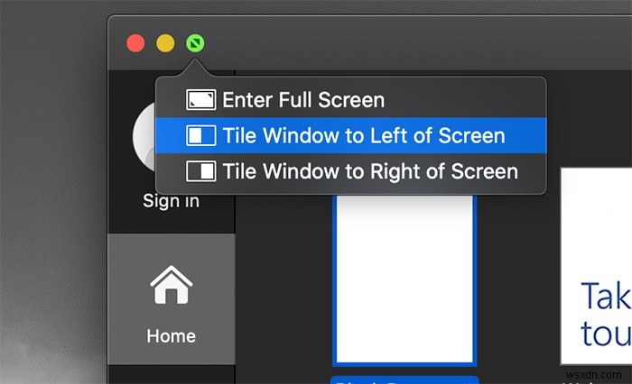 Cách xếp Windows trong macOS 