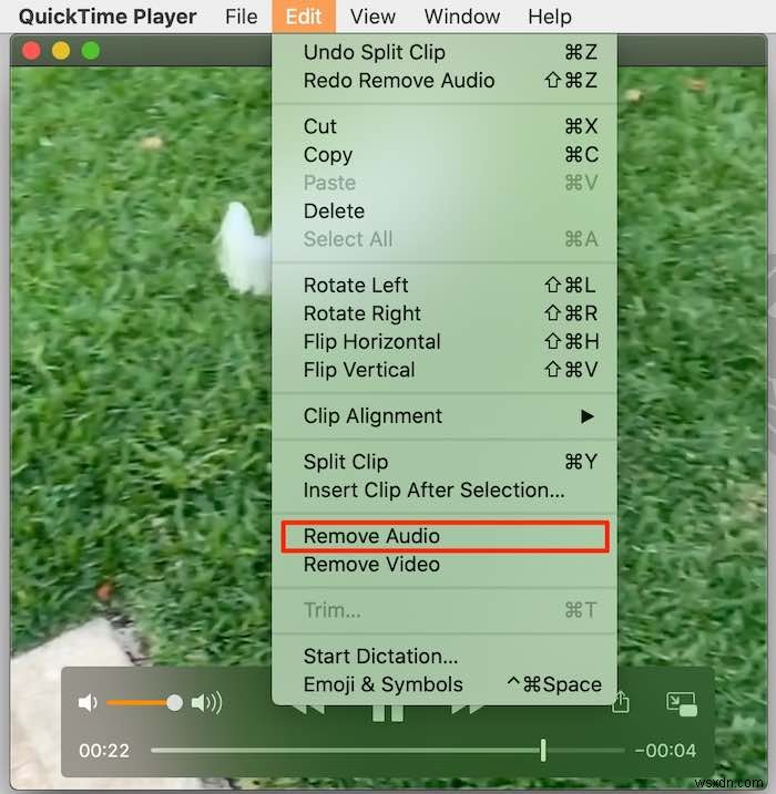 Cách chỉnh sửa phim bằng QuickTime trên Mac 