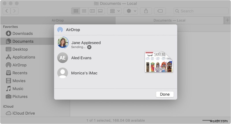 Cách sử dụng AirDrop để chia sẻ tệp trên Mac và iOS 