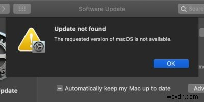 Cách tải xuống phiên bản trước của macOS 