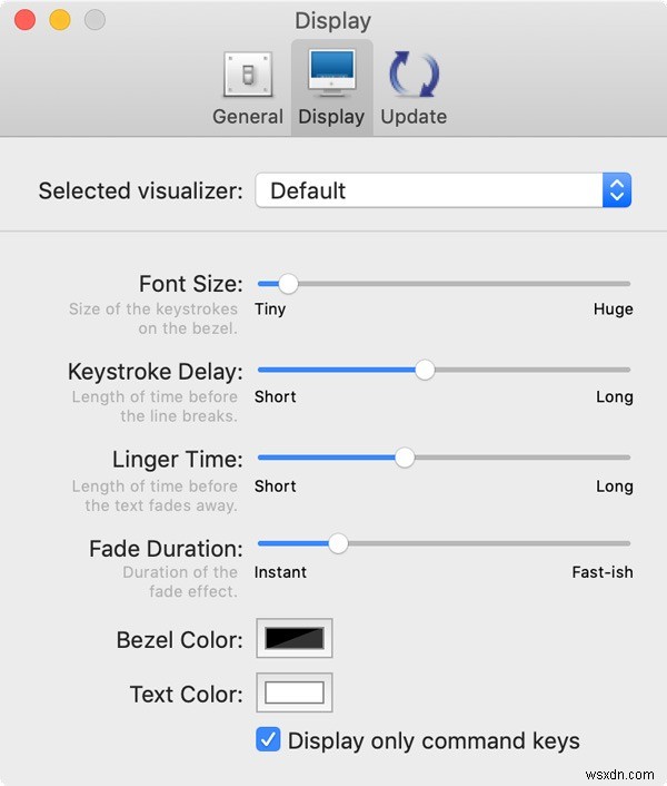 Cách hiển thị các lần nhấn phím trên màn hình trên macOS 