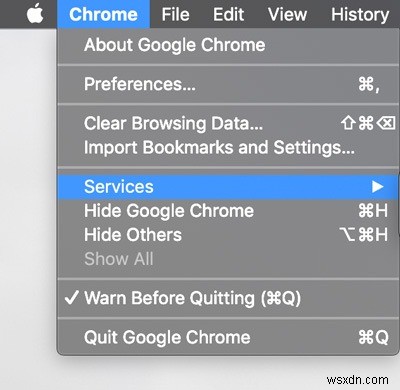 Cách thêm tùy chọn vào menu dịch vụ của macOS 