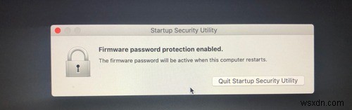 Cách đặt mật khẩu chương trình cơ sở trên máy Mac của bạn 