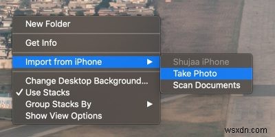 Cách sử dụng Máy ảnh liên tục trên macOS để Chèn ảnh từ iPhone 