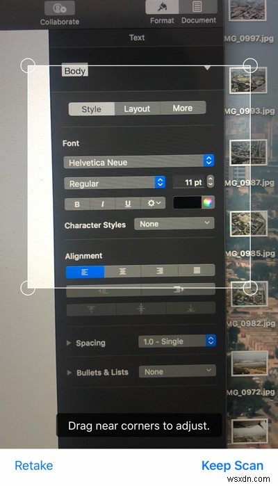 Cách sử dụng Máy ảnh liên tục trên macOS để Chèn ảnh từ iPhone 