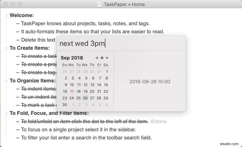 Cách biến Văn bản thuần túy thành Hệ thống quản lý tác vụ mạnh mẽ với TaskPaper 