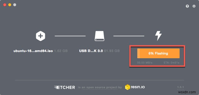 Cách dễ dàng tạo USB Live Linux trong macOS 