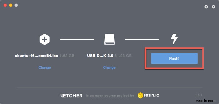 Cách dễ dàng tạo USB Live Linux trong macOS 