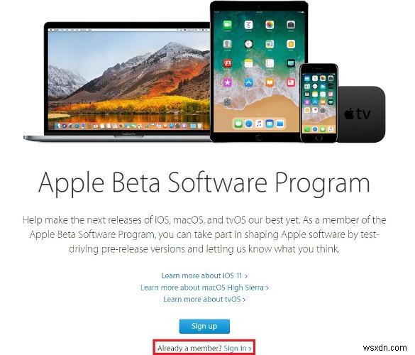 Cài đặt MacOS High Sierra Public Beta với Hướng dẫn này 