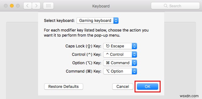 Cách sửa lại phím Caps Lock thành Esc trong macOS Sierra [Mẹo nhanh] 