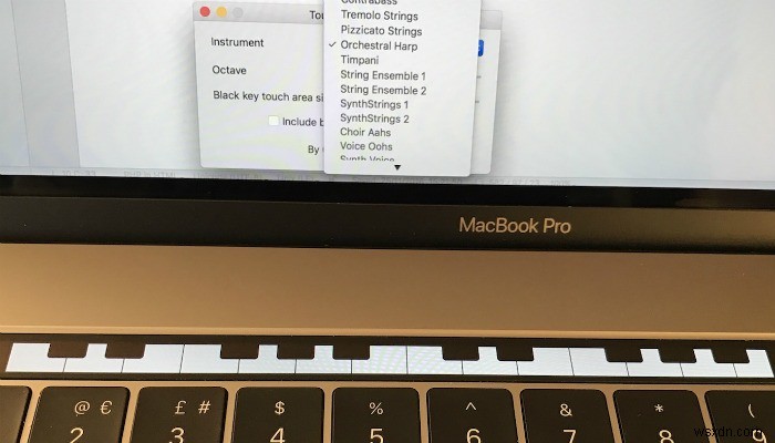 Những điều thú vị để làm với Macbook Pro Touch Bar 