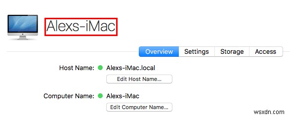 Cách cấu hình máy chủ macOS Sierra 