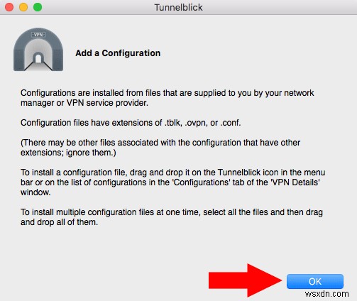 Cách dễ dàng thiết lập OpenVPN trên máy Mac với Tunnelblick 