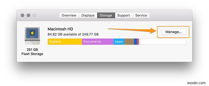 Hiểu không gian có thể kiểm soát của macOS Sierra và cách sử dụng nó để tối ưu hóa dung lượng ổ cứng của bạn 